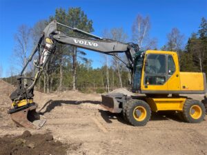 Hjulgrävare Volvo EW 160 B