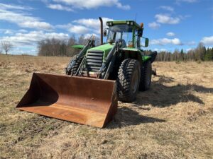 Traktorgrävare Lännen 860S