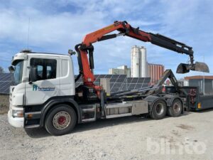 Kranväxlare SCANIA P380 JOAB & PALFINGER