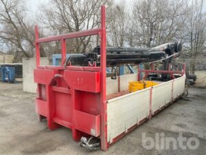 Kranflak FNB Flak med HIAB kran