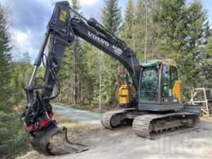 Bandgrävare Volvo ECR145EL