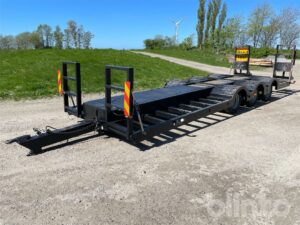 Maskintrailer 24 ton