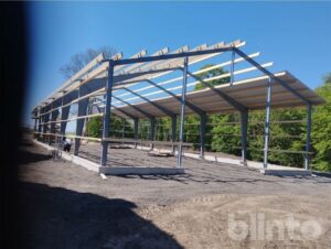 Stålstomme 360 m2 - 12x30 m - IPE240