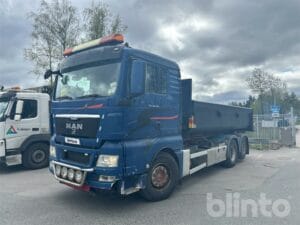 Lastväxlare MAN 18X / TGX 26.480 / Med flak