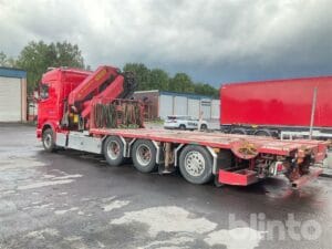 Kranbil SCANIA R450