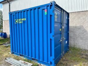 Isolerad container 10 fot med inredning