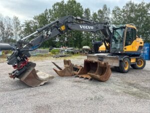 Hjulgrävare Volvo EW140D