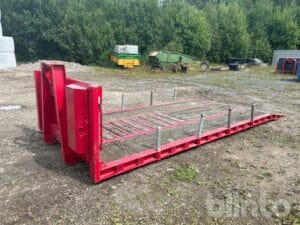 Maskinflak 6000mm