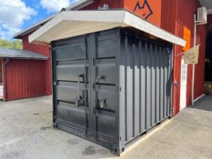 Isolerad container 10 fot med inredning