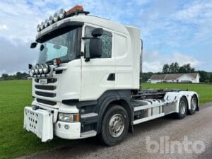 Lastväxlare Scania R490 6x2*4 HIAB XR20 Euro 6 - Plogutrustad