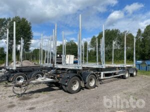 Timmersläp Mvb 4 axlat