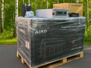 Solcells-Paket Aiko 70m2 16kW