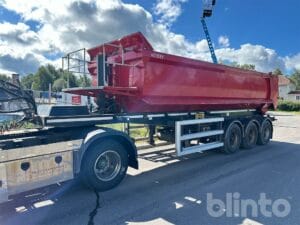 Släp Tipptrailer CMT CHOJNICE