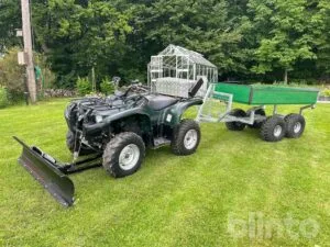 Terrängskoter / ATV YAMAHA YFM550FA & ATV Kombivagn