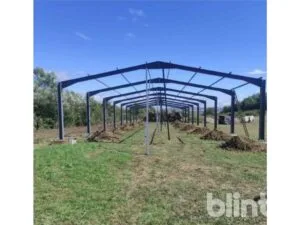 Stålstomme IPE 200 - 200 m2