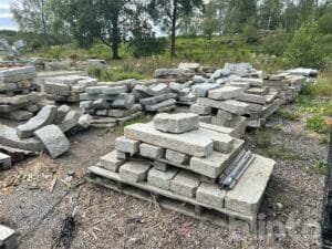Granit grovhuggen RV 300st block