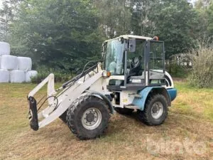 Lastmaskin Terex TL80 - 3 Redskap