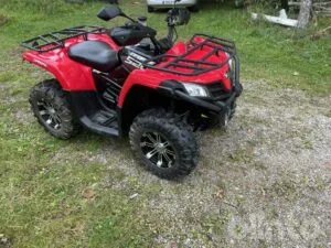 ATV/Fyrhjuling CFMOTO 520 med plog