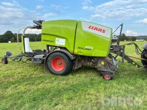 Rundbalspress CLAAS ROLLANT 455 Uniwrap