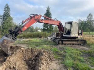 Bandgrävare 14 ton Poclain 61