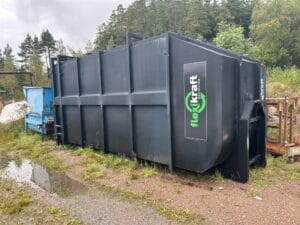 Presscontainer Lastväxlarcontainer