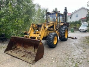 Traktorgrävare Hymas 72