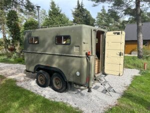 Mobil bastuvagn Verkstadskärra 3