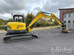 Minigrävare Wacker Neuson 75Z3 Låga timmar