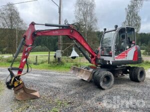 Hjulgrävare 6 ton Neuson 6502