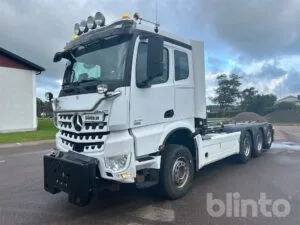 Plogbil/Lastväxlare Mercedes-Benz Arocs 3251LK 8x4 - JOAB L24
