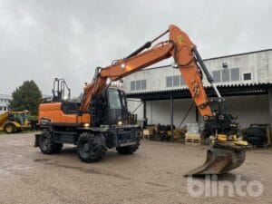 Hjulgrävare Doosan DX 140W