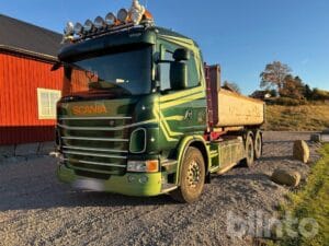 Lastväxlare med flak SCANIA G480LB6X2HNB I