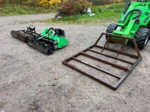 Stennedläggare/jordfräs mm Fraeser R2 TST-113 Hidr mm