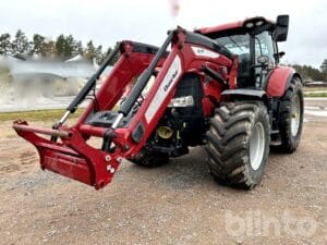Traktor 4WD med lastare Case Puma 200 CVX