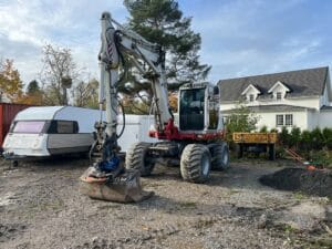 Hjulgrävare Takeuchi TB175W