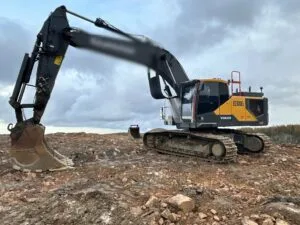 Bandgrävare hybrid Volvo EC300EL