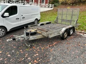 Maskinsläp REKOTRAILER 2500 TD