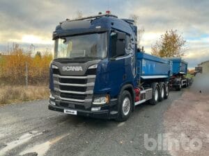 Grusekipage SCANIA R500