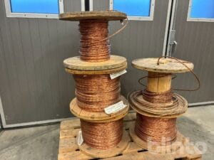 Kopparlina/jordlina Cu 35 glödgad 7-tråd