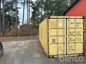Container 20fot Sjöfartscontainer