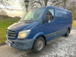 Skåpbil Mercedes-Benz Sprinter - Nybesiktigad!