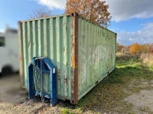 20 fot Container På lastväxlarram