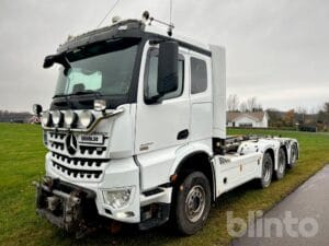 Plogbil/Lastväxlare Mercedes-Benz Arocs 3253LK - JOAB L24