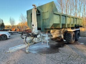 Lastväxlarkärra 8000 mm