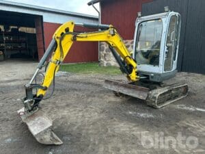 Bandgrävare Wacker Neuson EZ28
