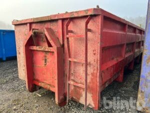 Lastväxlarflak 22 m3 - Okänt märke