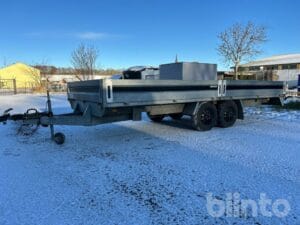 Släp THULE B26 - 3500kg - Nybesiktigad