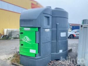 Dieseltank med pump Älvestad tanken