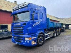 Lastväxlare SCANIA R480LB8X4*4HNB med kylvattenläckage