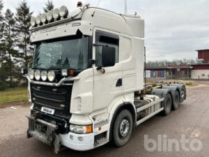 Plogbil/Lastväxlare Scania R730 8X4*4 JOAB L24